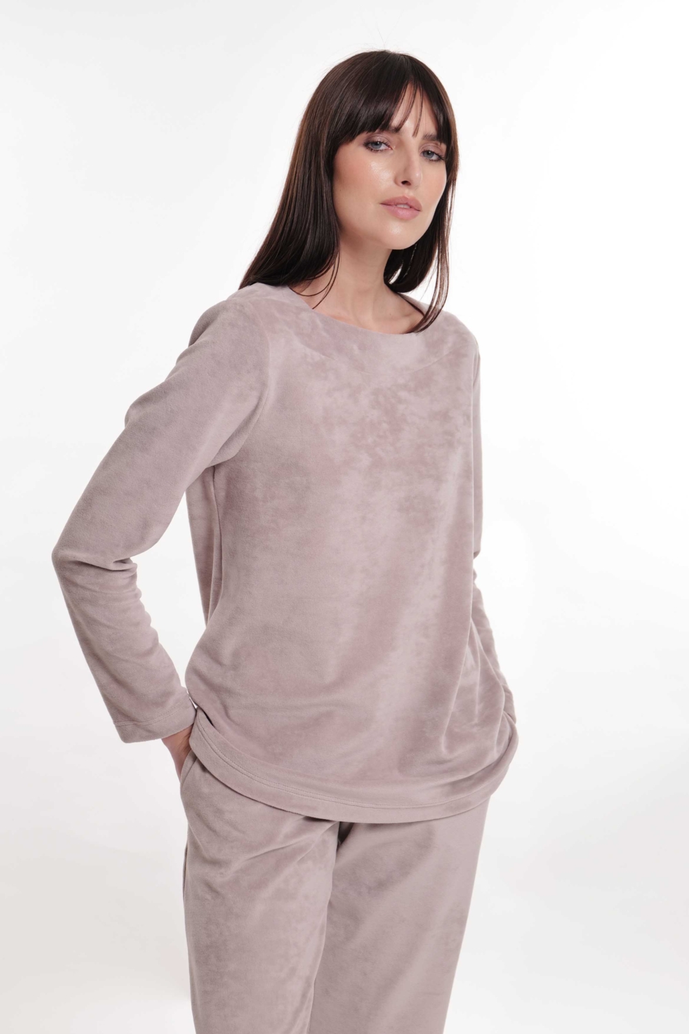 Lounge Set Cotton Velvet - Image 2